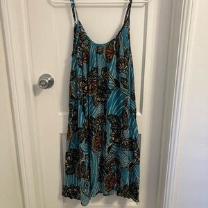 Anthropologie summer swing dress EUC